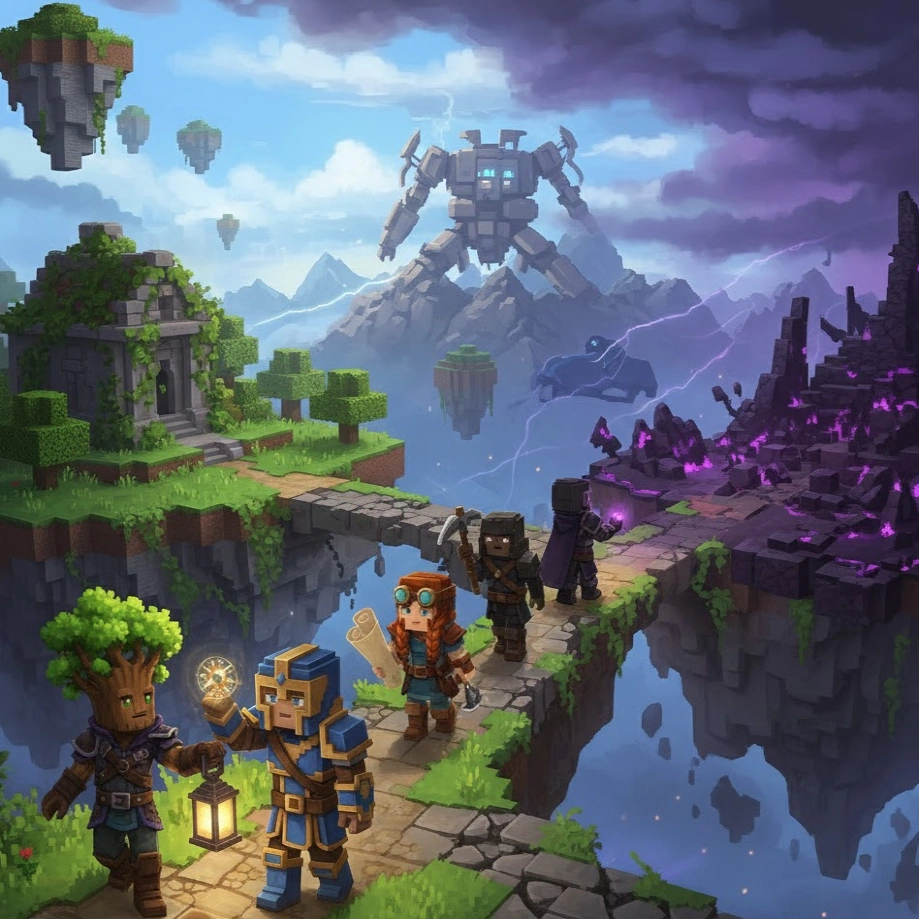 Zone d'expédition dangereuse Hytale avec PvP et extraction de ressources